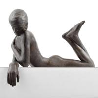 Victor Salmones Nude Figural Sculpture - Sold for $2,210 on 05-25-2019 (Lot 271b).jpg